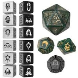 The Hobbit Dice Set: Verdant Grove - Q-Workshop