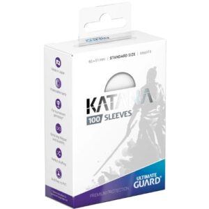 Standard Ultimate Guard - Premium Protection - Katana - 100 Sleeves - Trasparente