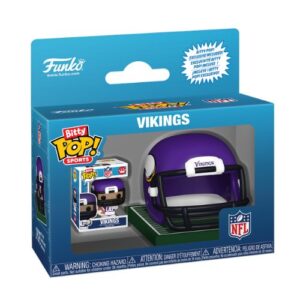 Bitty POP! Helmet & Player: NFL - Vikings