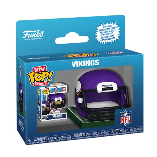 Bitty POP! Helmet & Player: NFL - Vikings