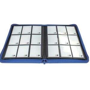Vivid 9-Pocket Zippered PRO-Binder - Blue - Ultra Pro