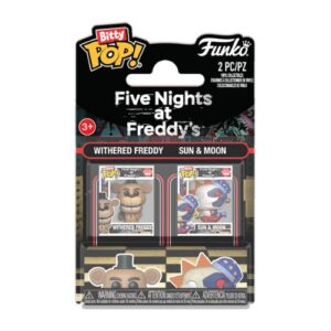 Bitty Pop! 2 Packs - Five Nights at Freddy's - Freddy and Sun & Moon