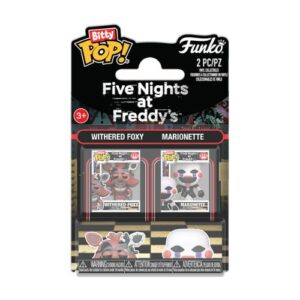 Bitty Pop! 2 Packs - Five Nights at Freddy's - Withered Foxy & Marionette