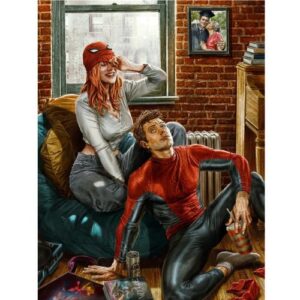 Amazing Spider - Man 19 Variant Amazing Visions di Lee Bermejo (17 DI 25)