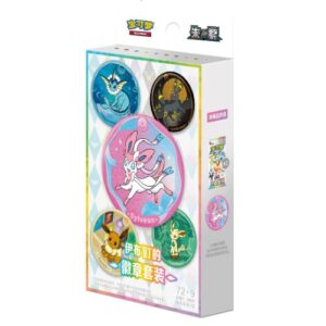 Pokémon TGC Chinese – Eevee Evolutions Pin Badge - CHN