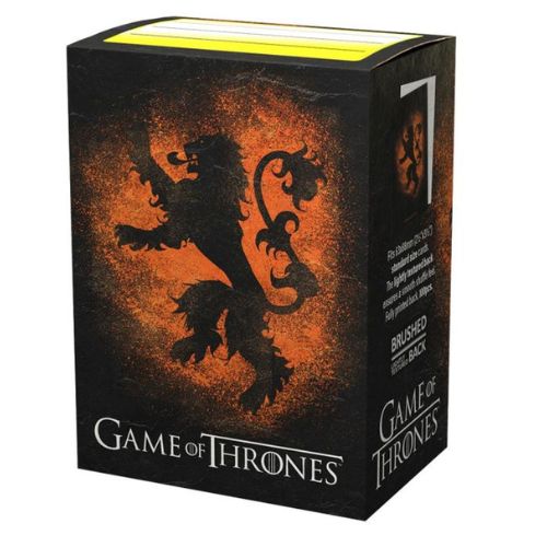 100 card protectors Game of Thrones - house of Lannister- Art Sleeves Dragon Shield