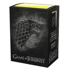 100 card protectors Game of Thrones - House Stark- Art Sleeves Dragon Shield