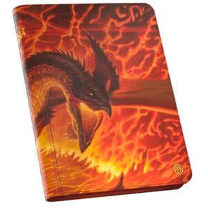 Zipfolio 360 Xenoskin Magic: The Gathering "Tarkir: Dragonstorm" - Magmatic Hellkite