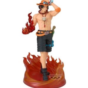 Portgas D. Ace Figure - One Piece Figure - SHUKKO - Statua 20 cm