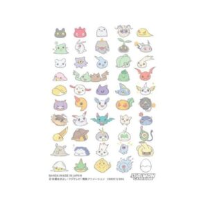 Standard In-Training Digimon, Assemble! Digimon Card Game Official Sleeve (60 Sleeves)