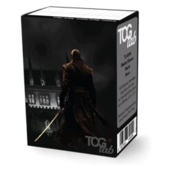 Standard Sleeves - Matte Ultra Clear Nero - 100 Sleeves - TcgLab