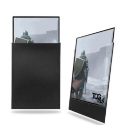Standard Sleeves - Matte Ultra Clear Nero - 100 Sleeves - TcgLab