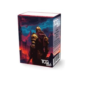Standard Sleeves - Matte Ultra Clear Rosso - 100 Sleeves - TcgLab