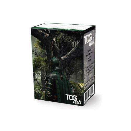 Standard Sleeves - Matte Ultra Clear Verde - 100 Sleeves - TcgLab