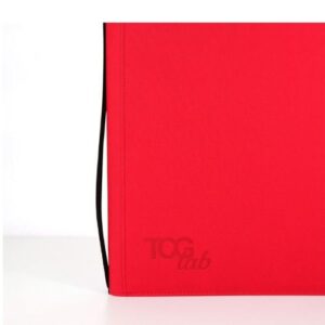 Gametrade Tgc Lab - binder with zipper Album 12-Pocket Rosso Zip Yellow