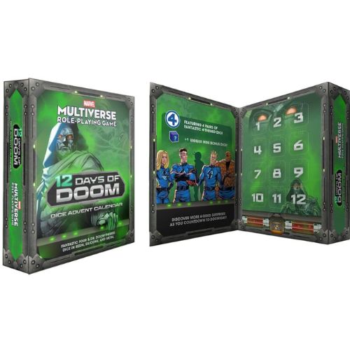 Marvel Multiverse RPG Advent Calendar 12 Days of Doom Dice