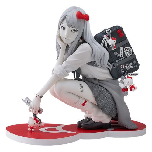Junji Ito PVC Figure Gyaru Tomie x Hello Kitty 14 cm - Official Special Good Smile Company