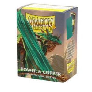 Dual Matte Power & Copper - Dragon Shield Standard (100)