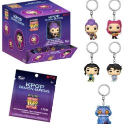 Funko Pop! Mystery Pop Keychain: K-Pop Demon Hunter Box Completo