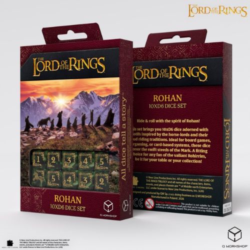 The Hobbit TCG 10x D6 - Rohan - Q-Workshop