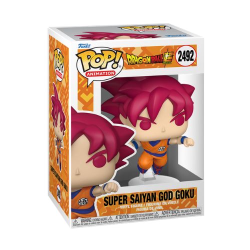 Funko POP! Animation: Dragon Ball Super - Super Saiyan God Goku 2492