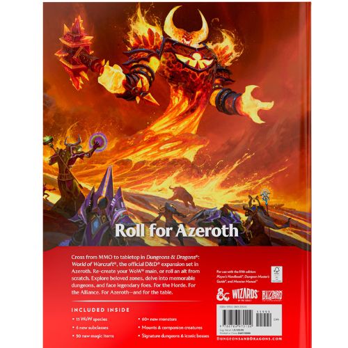 D&D World of Warcraft - Espansione Dungeons & Dragons Regular Cover - ENG