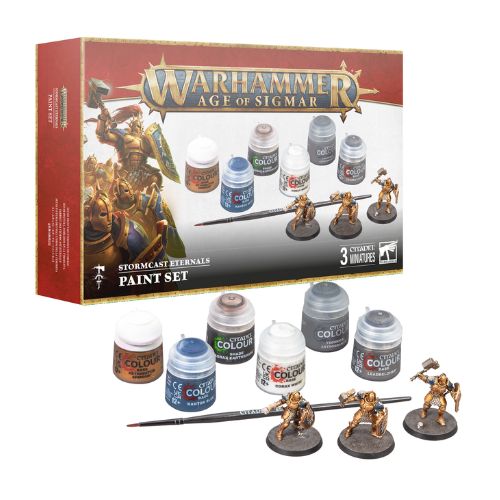Warhammer Age of Sigmar paint set stormcast eternals