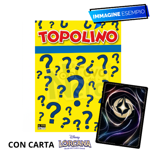 Topolino N. 3700 con Carta Disney Lorcana Esclusiva per Topolino