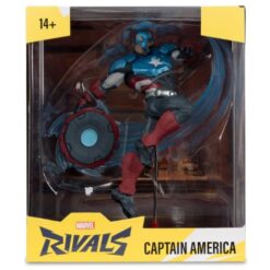 Marvel Rivals Collection 1/10 Action Figure Captain America 20 cm