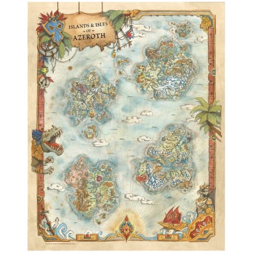 World of Warcraft Art Print Set Limited Edition 36 x 28 cm
