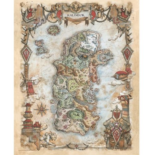 World of Warcraft Art Print Set Limited Edition 36 x 28 cm