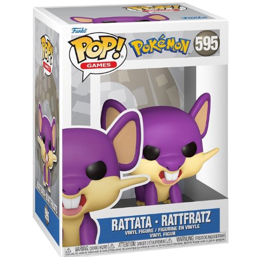 Funko POP! Games: Pokémon - Rattata 595 EMEA