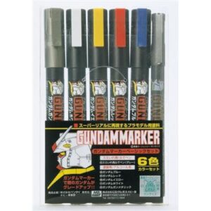Mr. Hobby - Gundam Marker Basic 6 Color Set