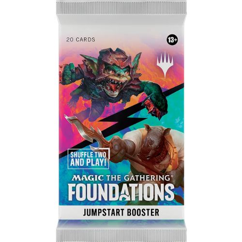 Jumpstart Booster Foundations of Magic the Gathering ENG Single Booster