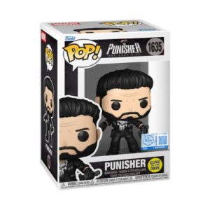 Funko POP! Marvel: Punisher (One Last Kill) - Punisher 1635 Esclusive il Covo del Nerd Glow in the Dark