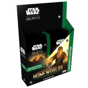 Homeworlds Carbonite Box (12 BUSTE) Star Wars Unlimited TCG ENG