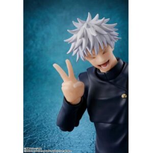Satoru Gojo Figure High School Version - Jujutsu Kaisen S.H.Figuarts Action Figure - Statua 15 cm