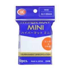 Standard Sleeves - Hyper Mat Mini White - 60 Sleeves - KMC