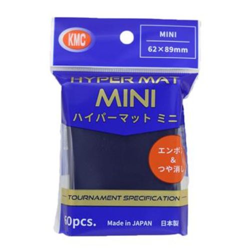Standard Sleeves - Hyper Mat Mini Blue - 60 Sleeves - KMC