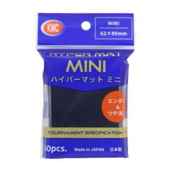 Standard Sleeves - Hyper Mat Mini Black - 60 Sleeves - KMC