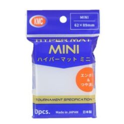Standard Sleeves - Hyper Mat Mini Clear - 60 Sleeves - KMC