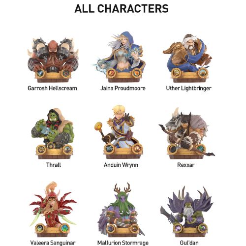 Hearthstone Legends in Tavern Series Figures Blind Box - Pop Mart