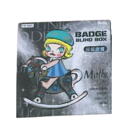 MOLLY Anniversary Statues Classical Retro Series-Badge Blind Box - Pop Mart
