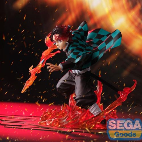 Tanjiro Kamado Transparent World Figure - Demon Slayer: Kimetsu no Yaiba FIGURIZMa - 18 cm - SEGA