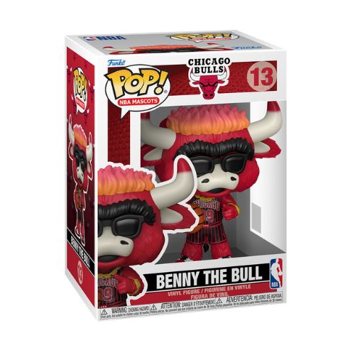 Funko POP! NBA Mascots: Chicago Bulls - Benny the Bull 13