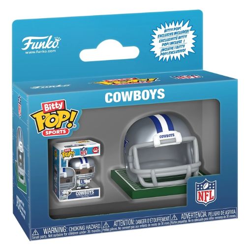 Bitty POP! Helmet & Player: NFL - Cowboys