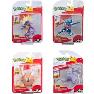 Pokémon Battle Feature Figure Action Figure ver. 23 Assortment (4) - Jazwares
