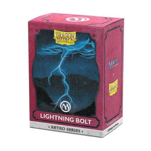 Bruseed Art Sleeves - Lightning Bolt - (100) Dragon Shield