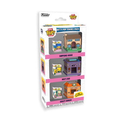 Bitty POP! Town - Simpson 3 Pack