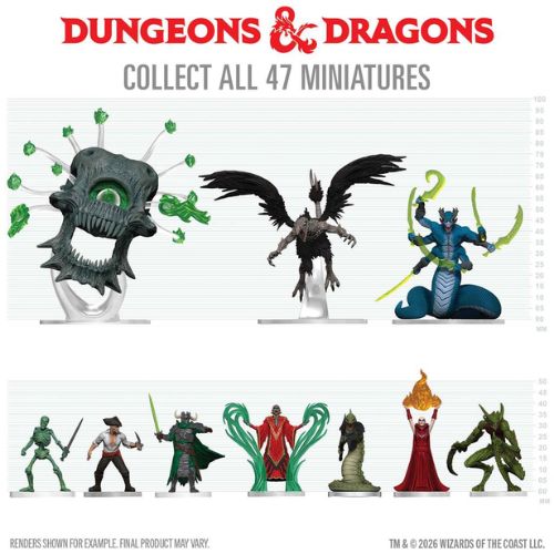 D&D Icons of the Realms: Arcana Unleashed: Deadfall Booster Brick - 10 x Booster
